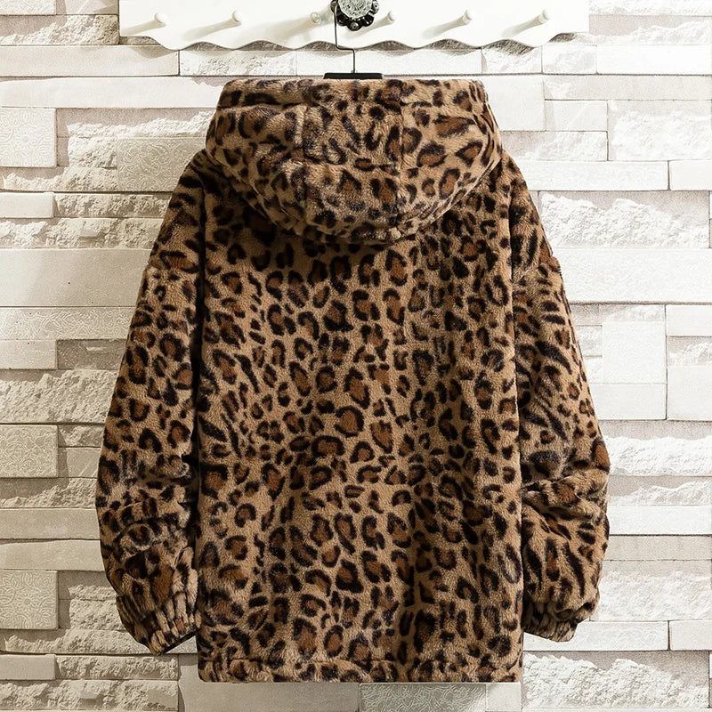 Print Jacket Loose and Comfortable Cotton-padded Jacket Fashion Men's and Women's