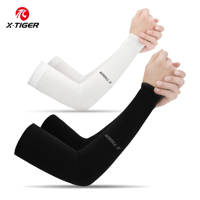 Cycling Arm Sleeves Ice Fabric Sleeve Outdoor Sport