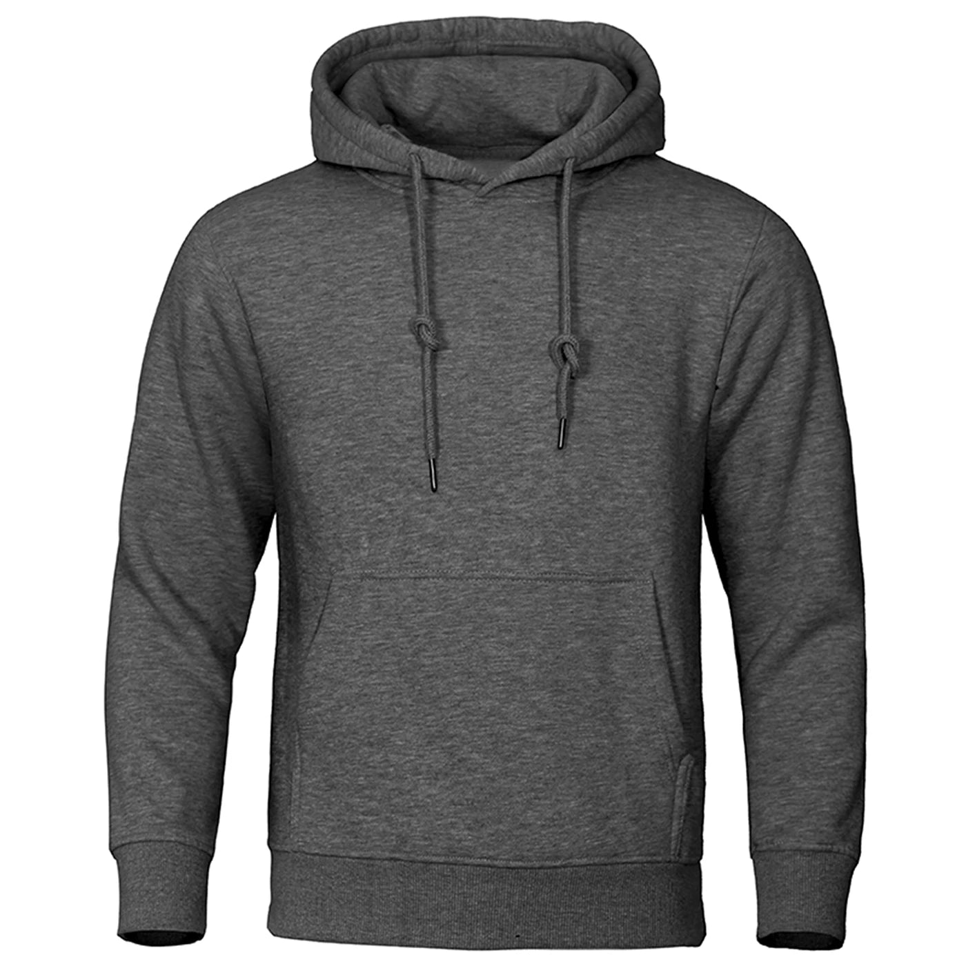 Men Hoodies Fleece Warm Mens Sweatshirt