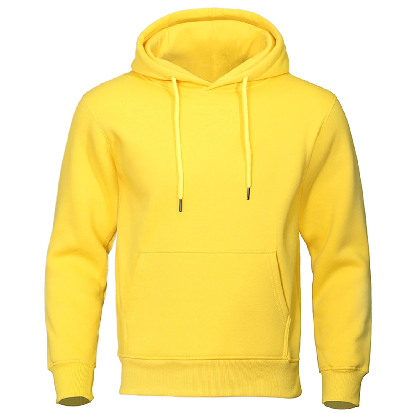 Men Hoodies Fleece Warm Mens Sweatshirt