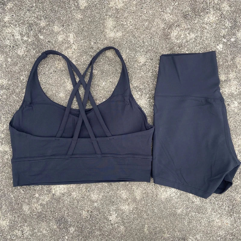 Gym Sports Shorts Set for Women