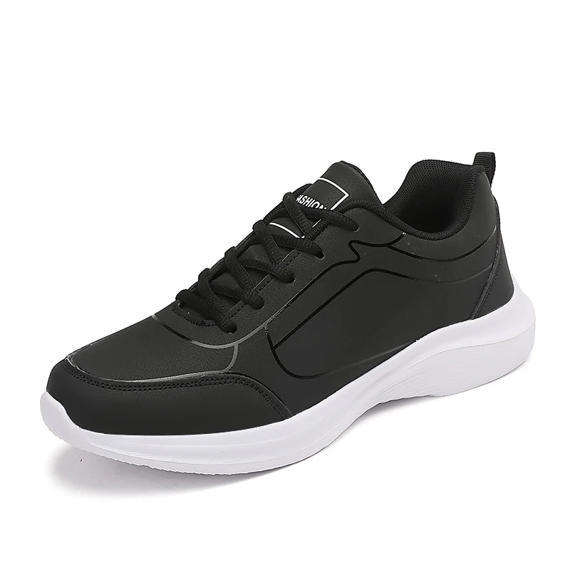 Men Casual Leather Sneakers