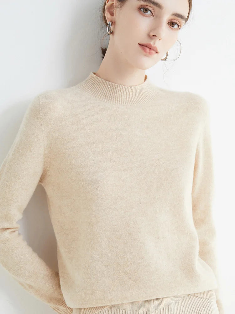 Pullover Sweater For Women Casual Knitwear Female Clothing