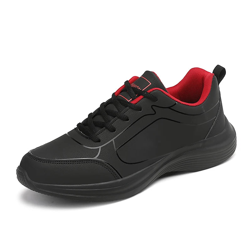 Men Casual Leather Sneakers