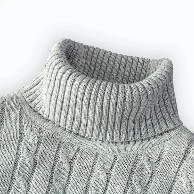 Men's Long Sleeve Knitted Sweaters Casual Pullover