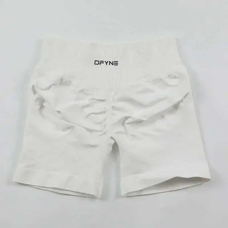 Yoga Seamless Scrunch Bum Workout Gym Booty Stretch Running Shorts