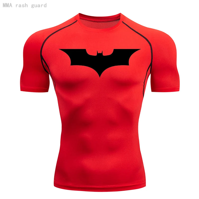 Men Short Running T Shirt Gym Sports Top Quick Dry Clothing