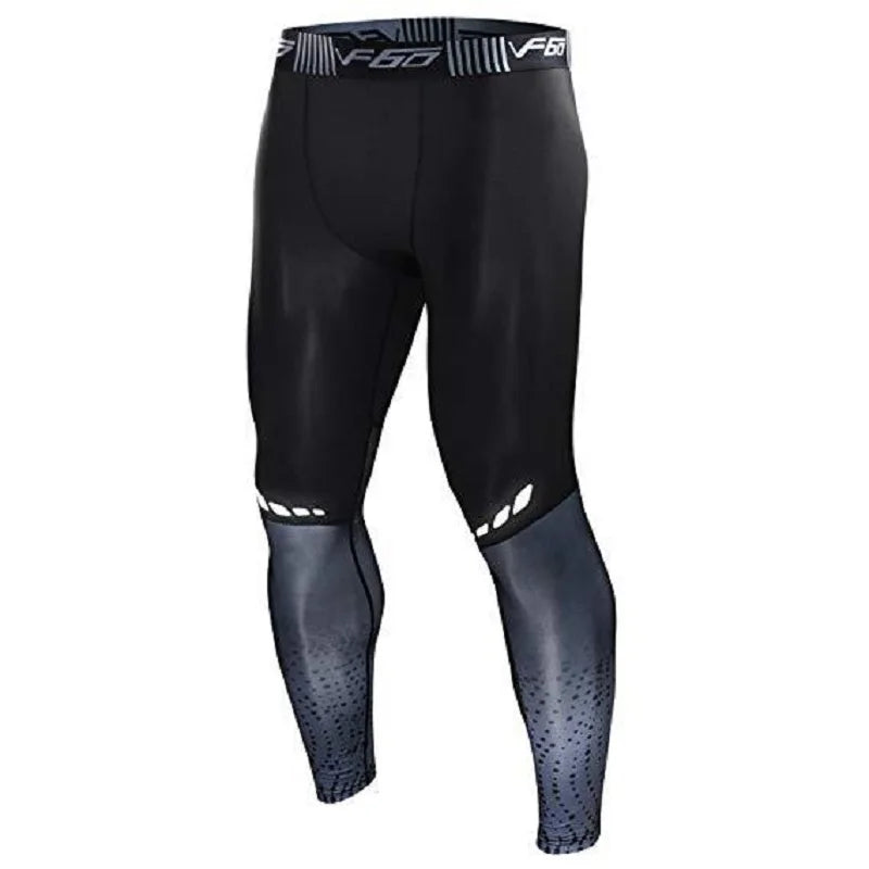 Mens Quick Dry Fit Legging Fitness Training Pants