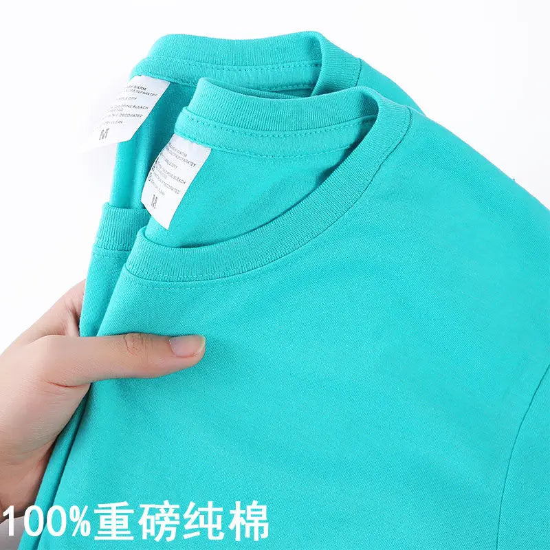 100% Cotton T-shirt Men Women Unisex