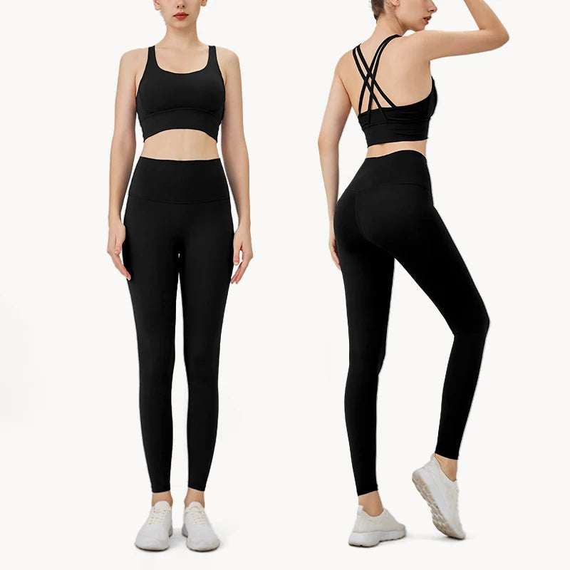 Women's Clothing Sports Bra Leggings Suit