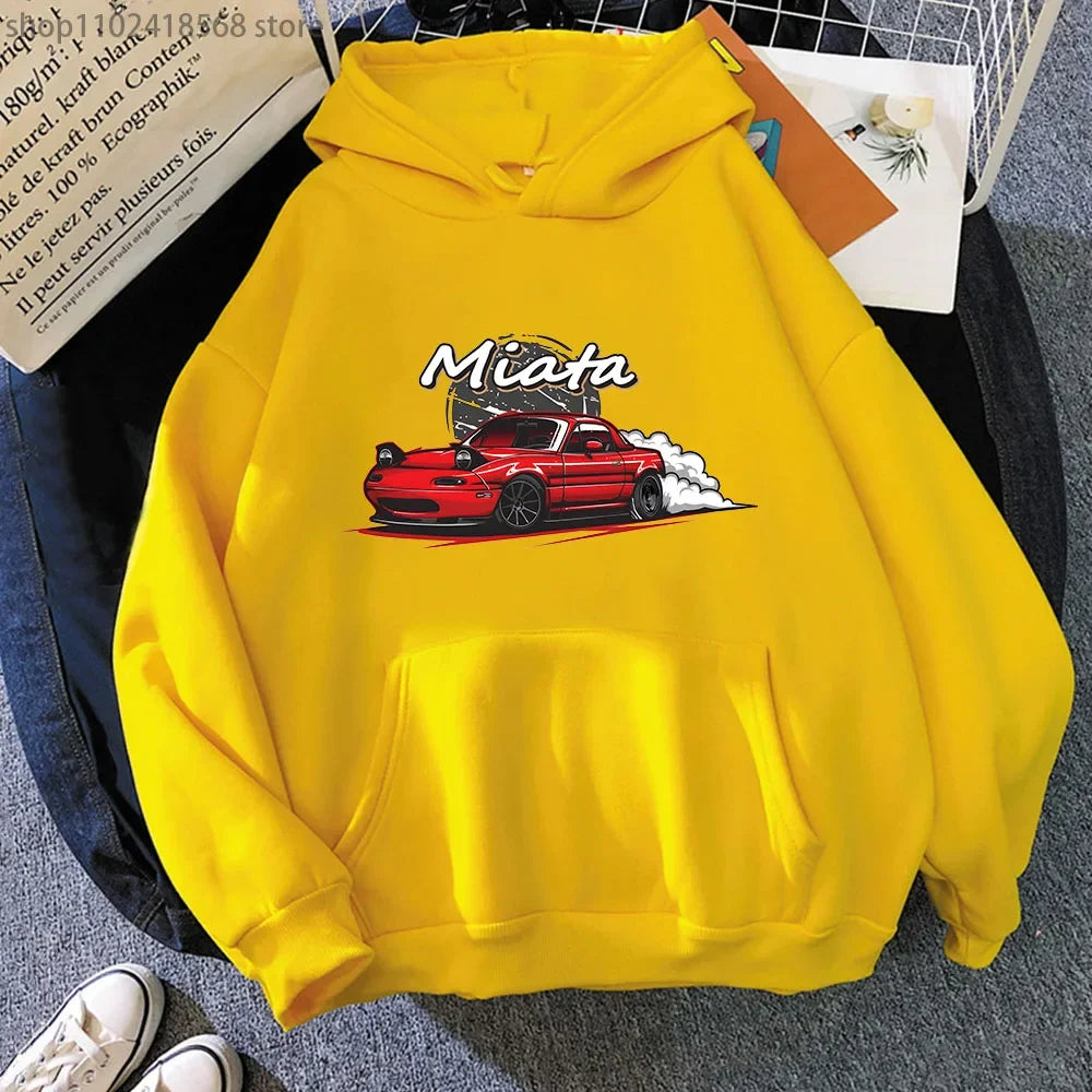 Men Hoodies Drift Jdm Sweatshirt Streetwear Unisex