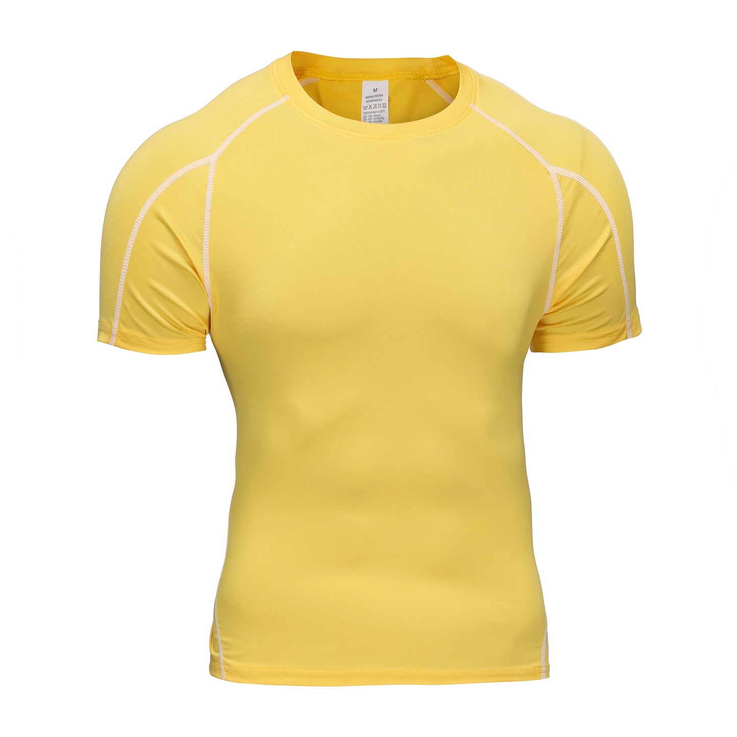 Men's Running T Shirt Athletic Tights