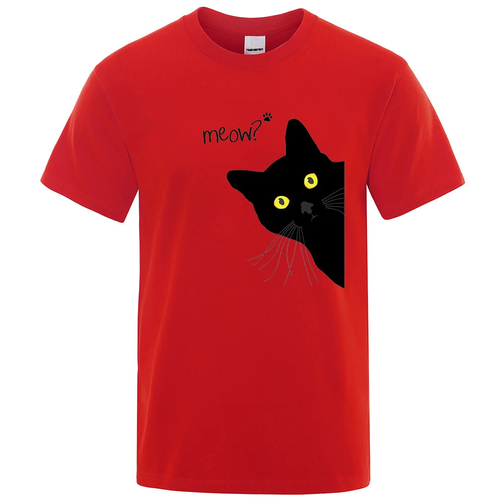 Men T-Shirts Breathable Clothes Summer Streetwear Tops