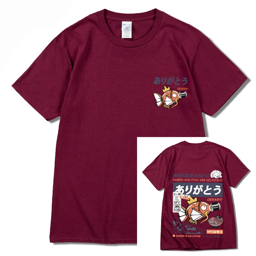 Men's casual comfortable cotton short sleeve T-shirt