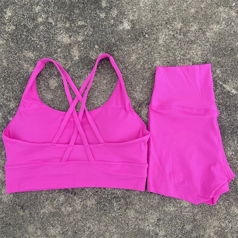 Gym Sports Shorts Set for Women