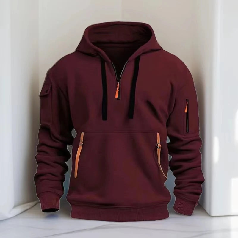 New Shoulder Drop Hooded Sweatshirt Men and Women