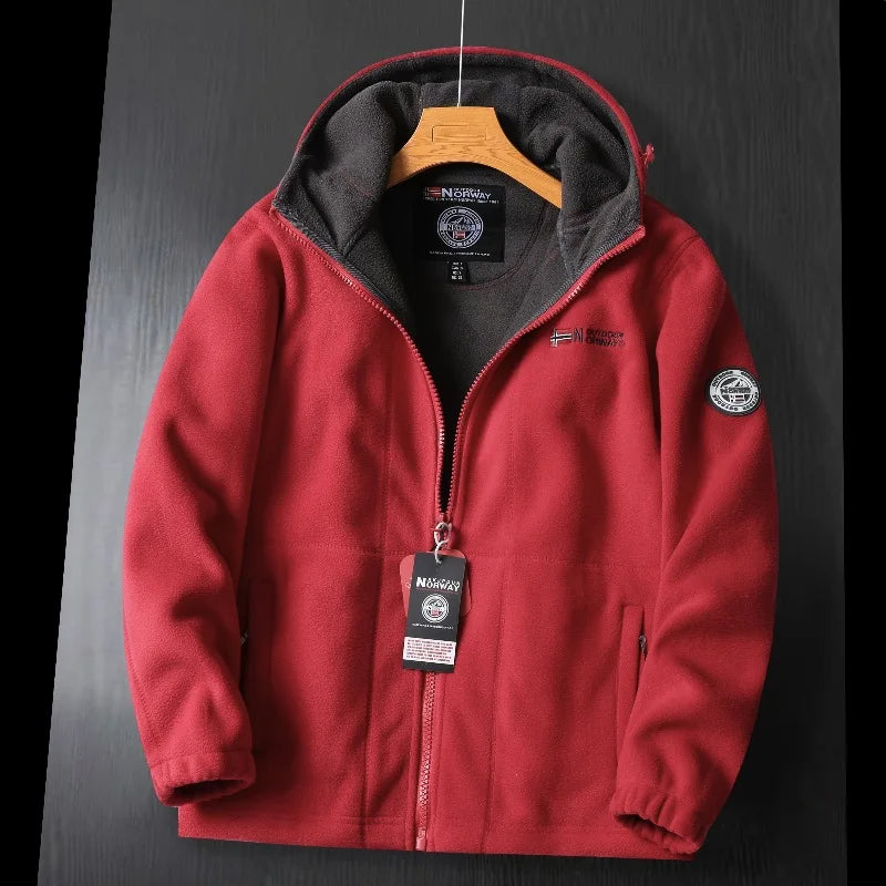 Brand Winter Fleece Jacket Men's Casual Jacket high quality Design
