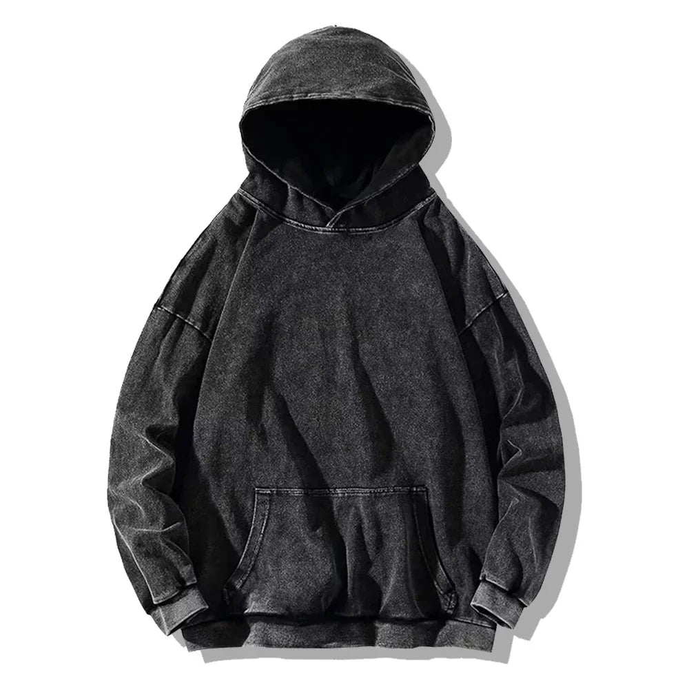 Men Women Cotton Retro Long Sleeve Sweatshirts