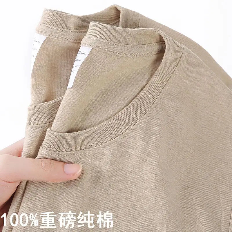 100% Cotton T-shirt Men Women Unisex