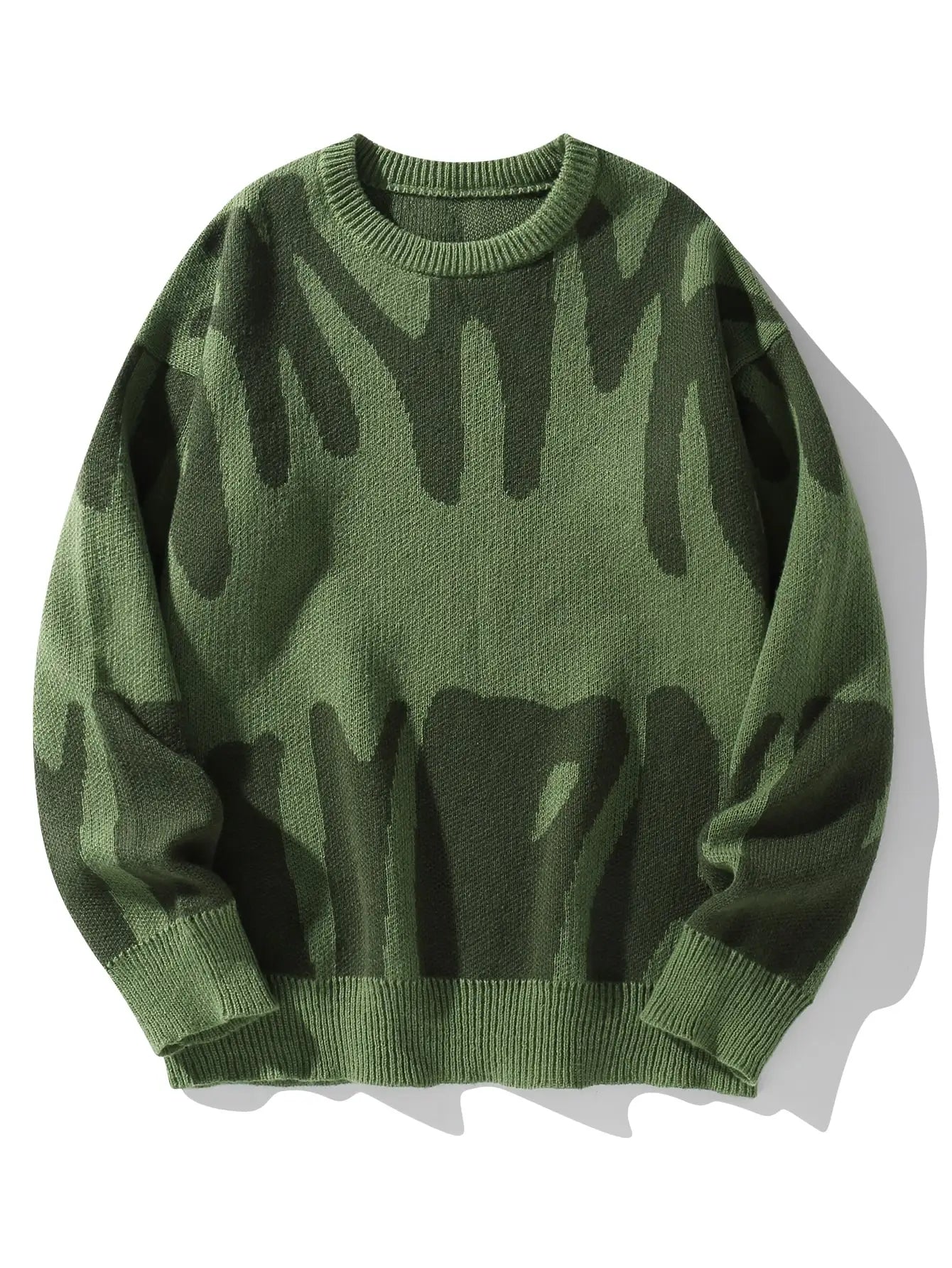 New Sweater Casual Round Neck Pullover