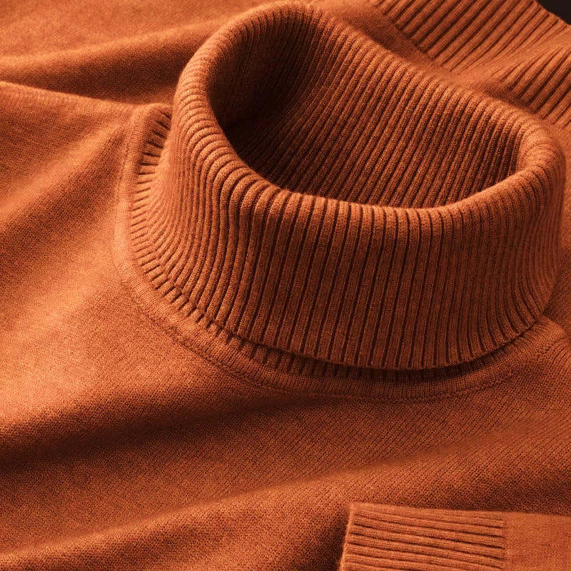 New Mens Sweaters Solid Color business Tops