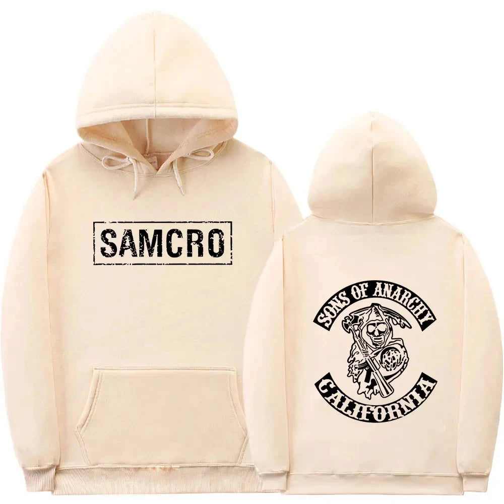 Unisex double-sided printed hoodie