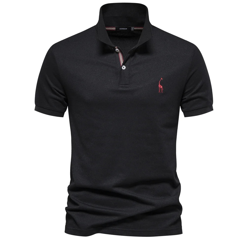 Men's Polo Shirts Cotton for Men Short Sleeve High Quantity