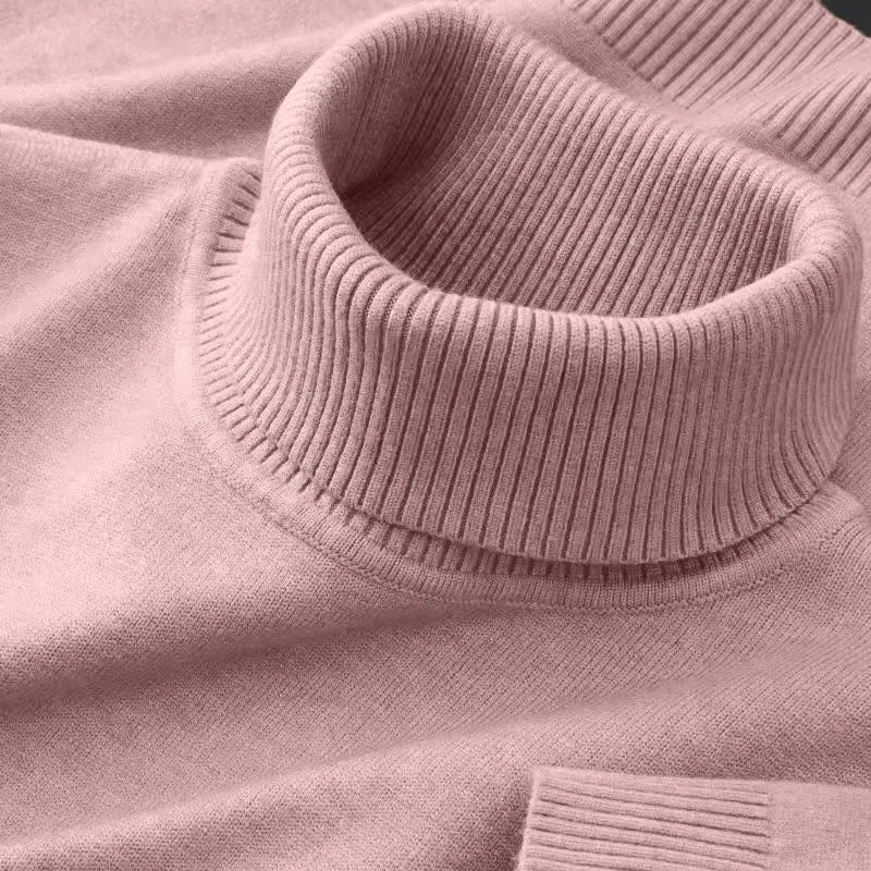 New Mens Sweaters Solid Color business Tops