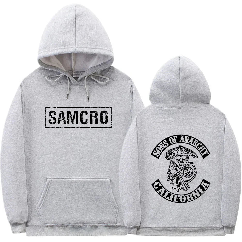 Unisex double-sided printed hoodie