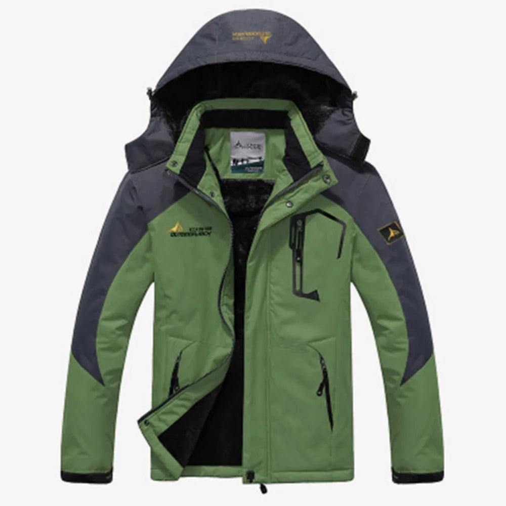 Men Windbreak Plus Thick Warm Coats