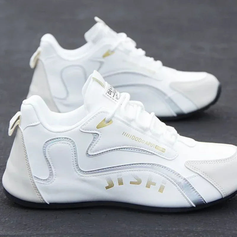 Men's Leather Waterproof Sneakers Casual Sports Shoes