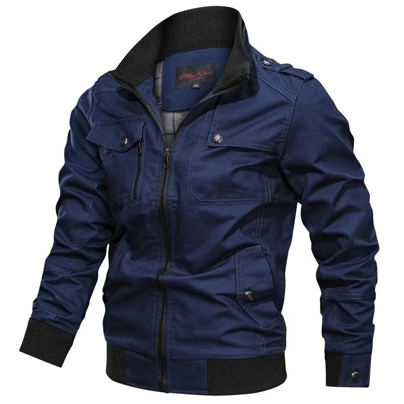 New Spring Autumn Brand Fashion Men's Jacket Casual Coat