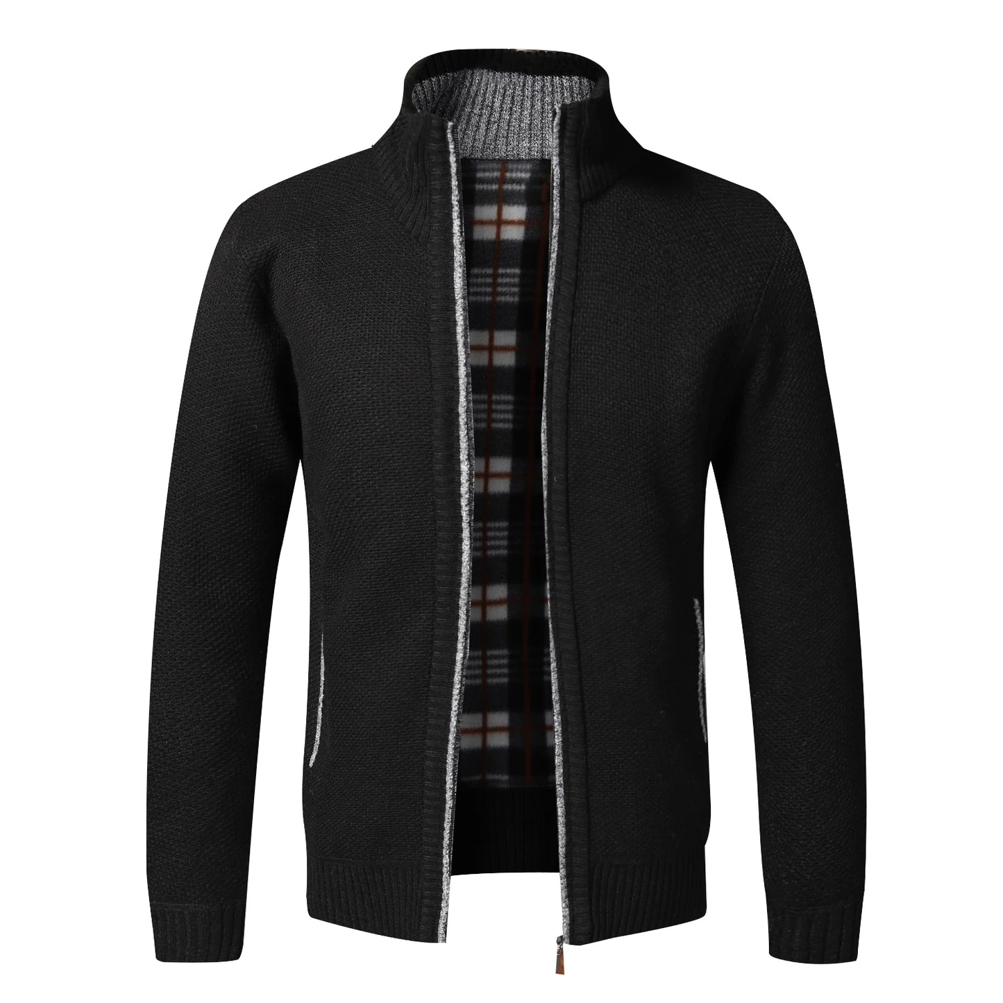 Warm Cardigan Men Fleece Sweaters Jersey