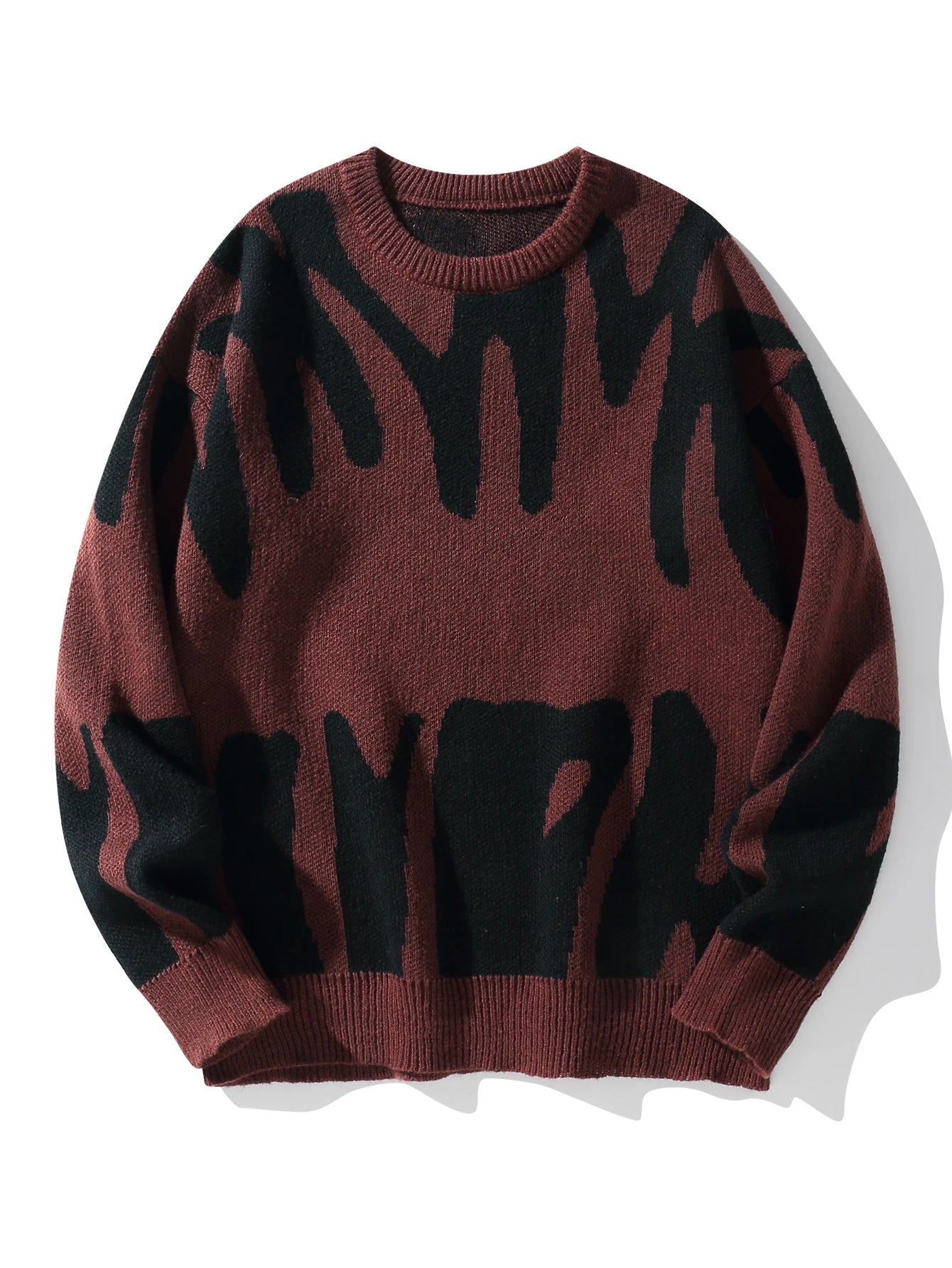 New Sweater Casual Round Neck Pullover