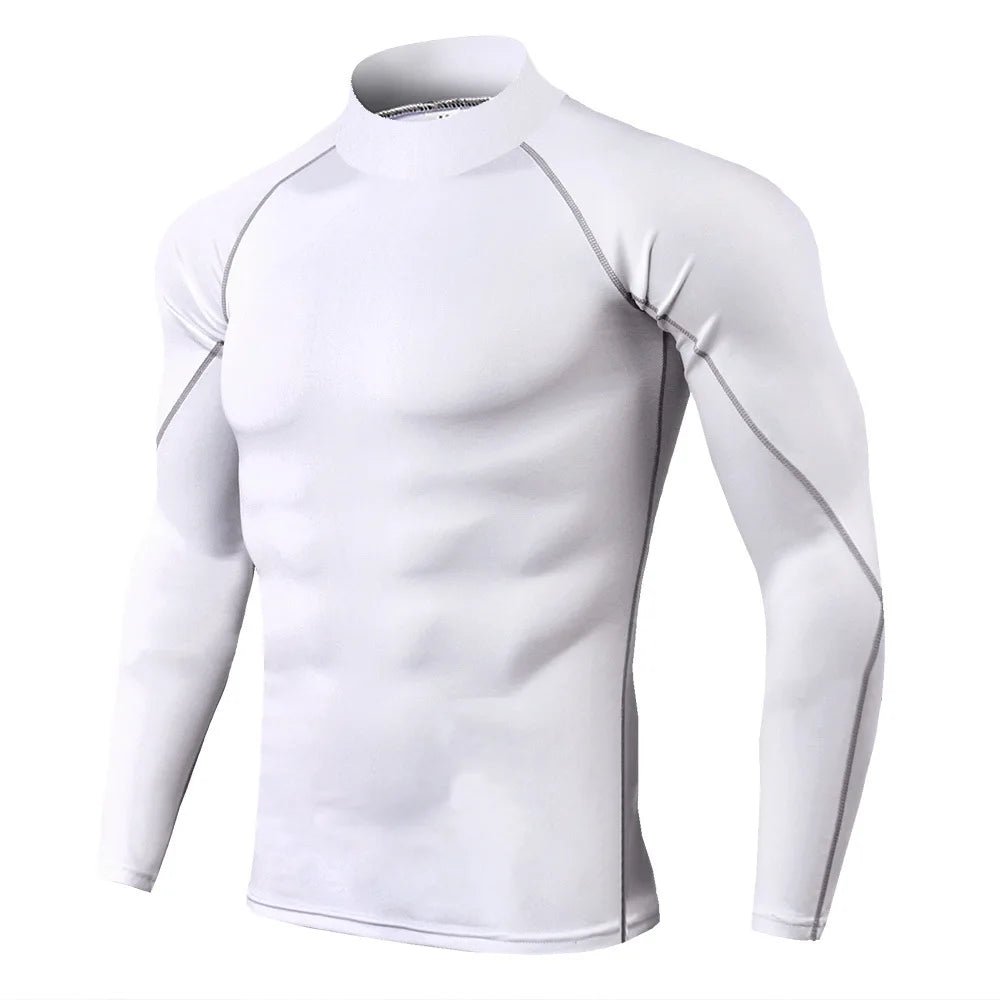 Men Sport T-shirt Fitness Tight