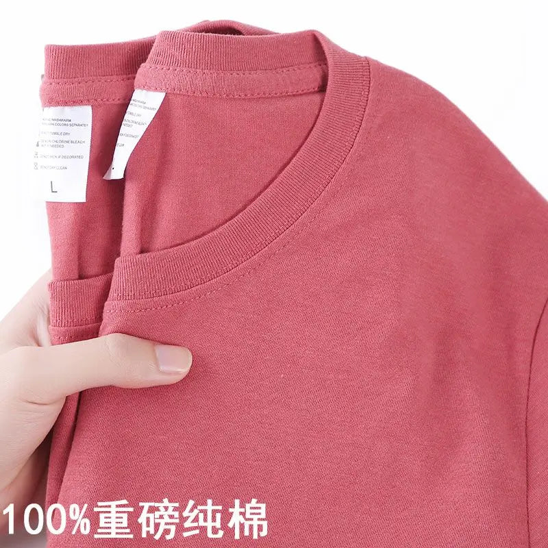 100% Cotton T-shirt Men Women Unisex