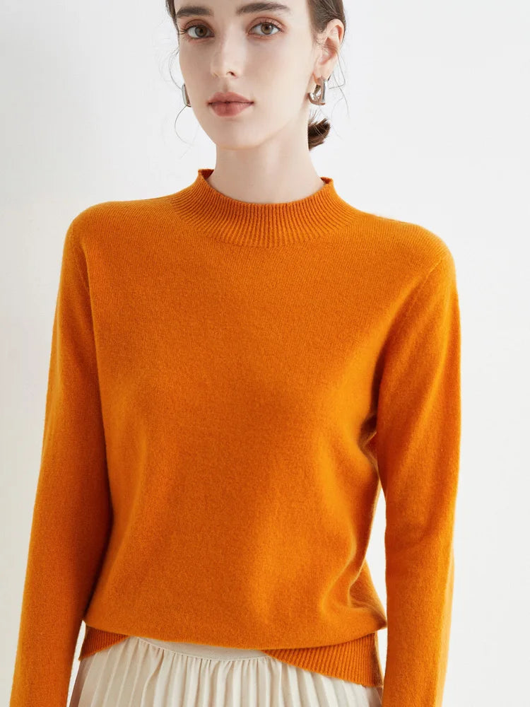 Pullover Sweater For Women Casual Knitwear Female Clothing