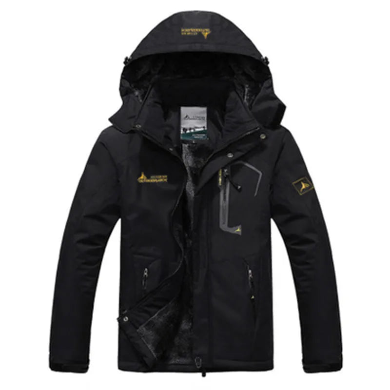 Men Windbreak Plus Thick Warm Coats