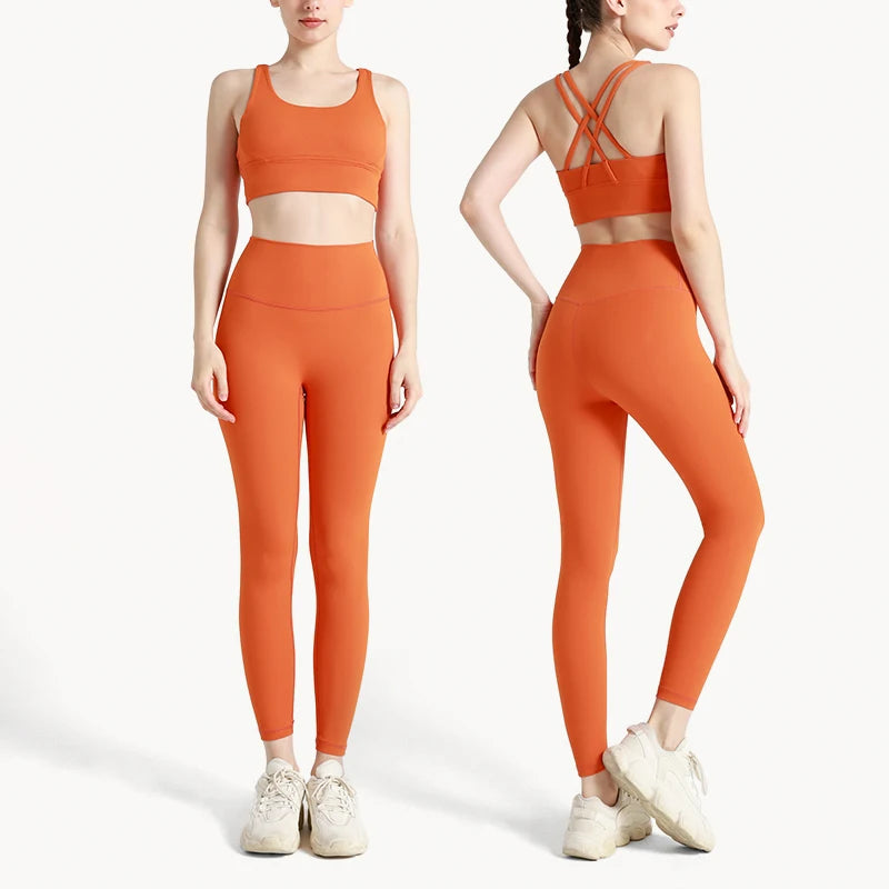 Women's Clothing Sports Bra Leggings Suit