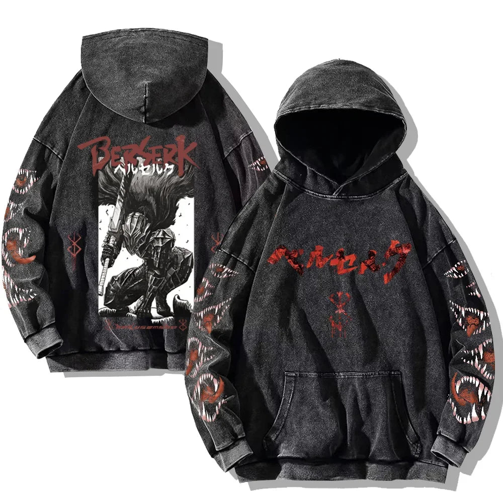 Printed Sweatshirts Long Sleeve Pullover Men Women Hoodie