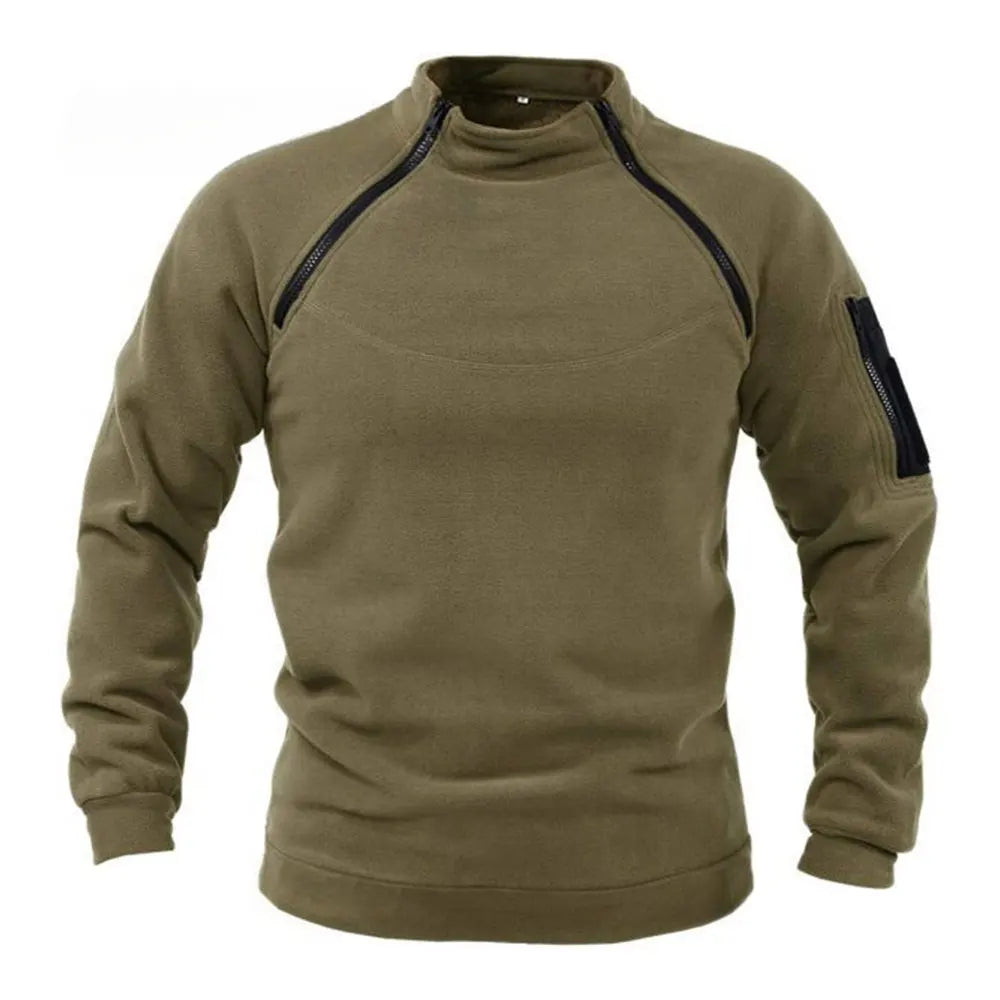 Mens Streetwear Military Sweatshirt Clothing