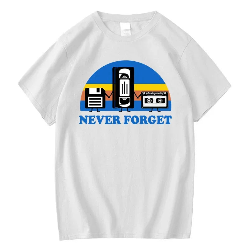 T-Shirt Men Loose Casual Breathable Short Sleeve