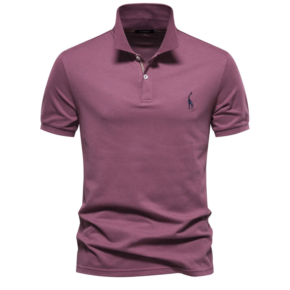 Men's Polo Shirts Cotton for Men Short Sleeve High Quantity
