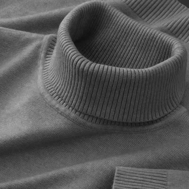 New Mens Sweaters Solid Color business Tops