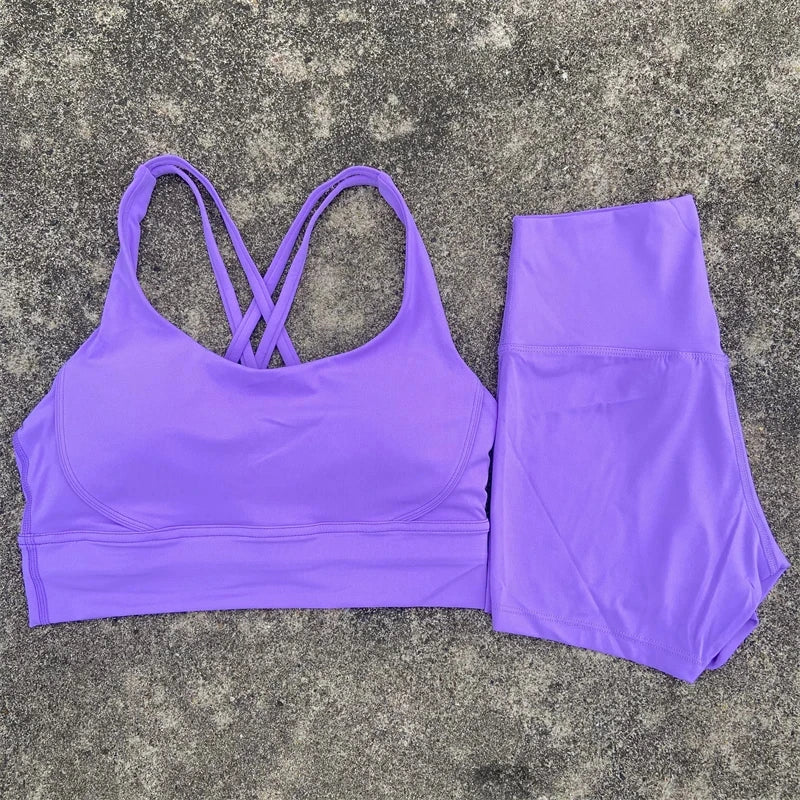 Gym Sports Shorts Set for Women