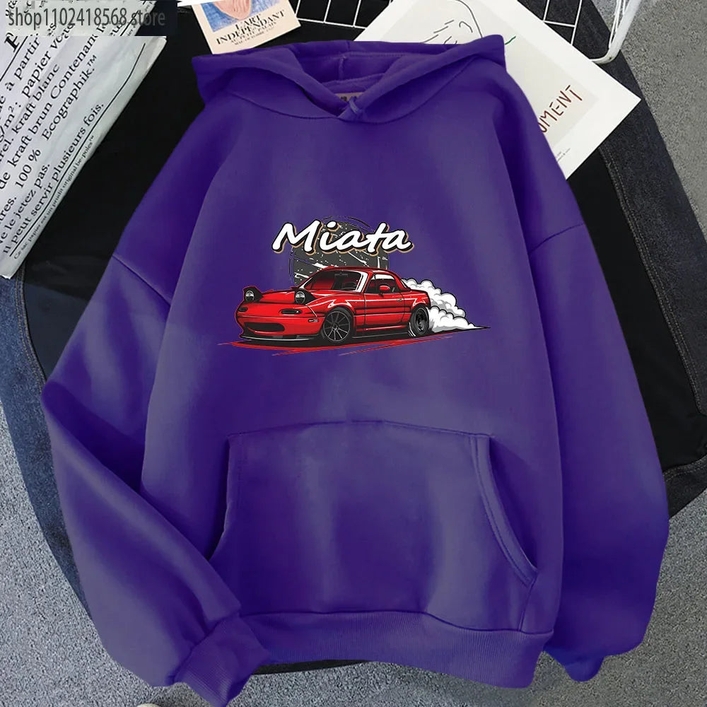 Men Hoodies Drift Jdm Sweatshirt Streetwear Unisex