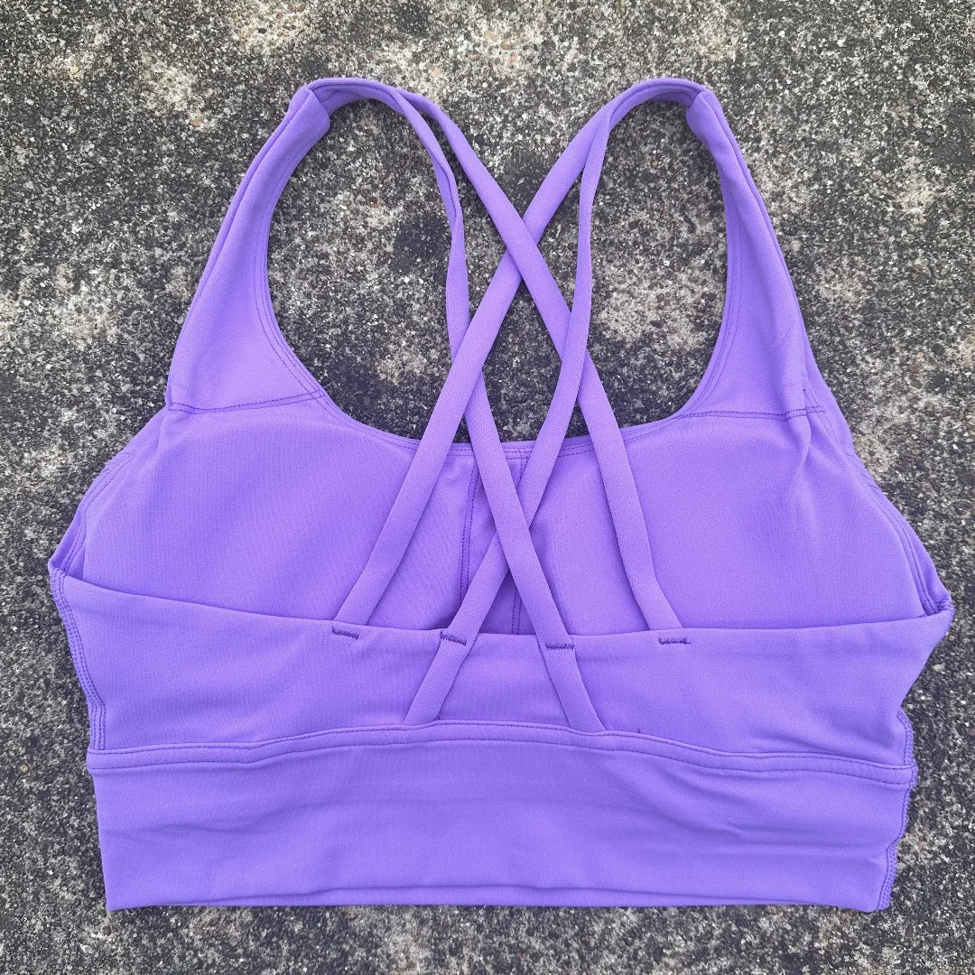 Women Fitness Bra Tights with Chest Pad
