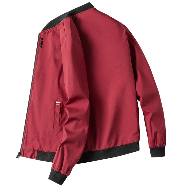 Men's Jacket Autumn Thin Long Sleeve Baseball Jacket
