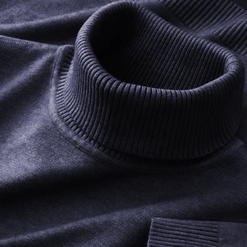 New Mens Sweaters Solid Color business Tops