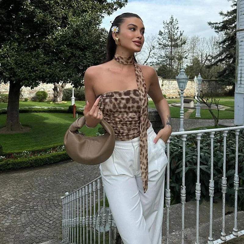 Straight-cut Neckline Summer Casual Girls for Summer Blouse